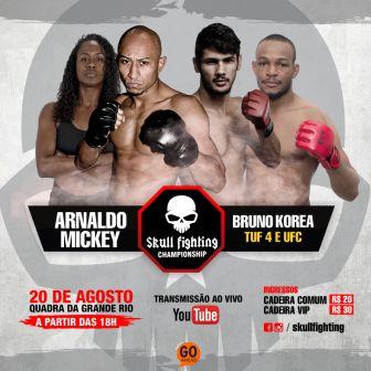 Skull Fighting Championship em CAXIAS. 20 de agosto
