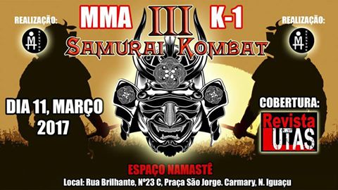 Samurai Kombat III tem destaques que elevam o nA�vel do esporte no Rio de Janeiro