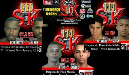 SAMURAI KOMBAT – Nova IguaA�A? – 11 de marA�o de 2017