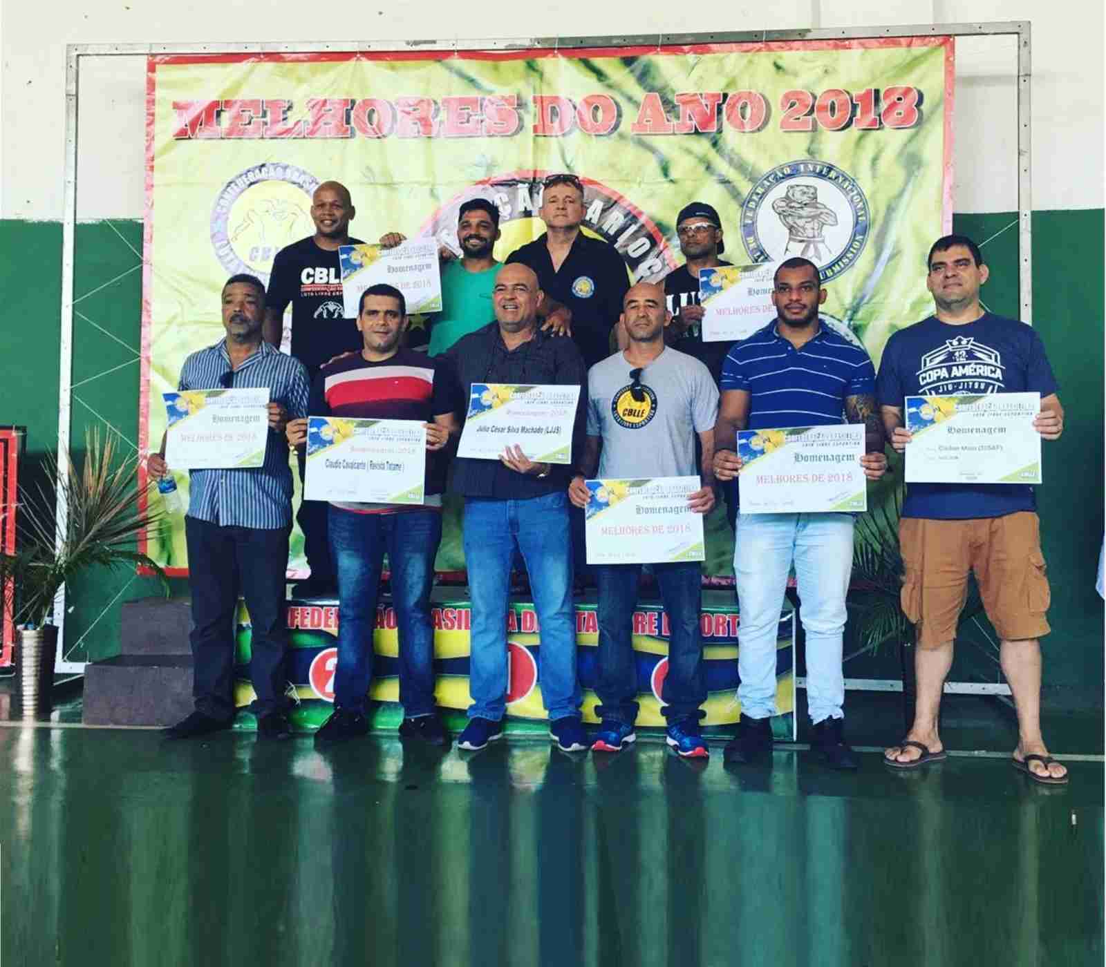 Melhores do ano / 2018 – Confederação Brasileira de Luta Livre Esportiva homenageia destaques do ano