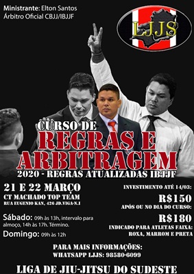 Curso de Arbitragem na Baixada Fluminense – RJ ( L.J.J.S)