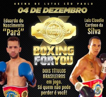 Boxing For You X tem dois títulos brasileiros em jogo e retorno de campeã mundial