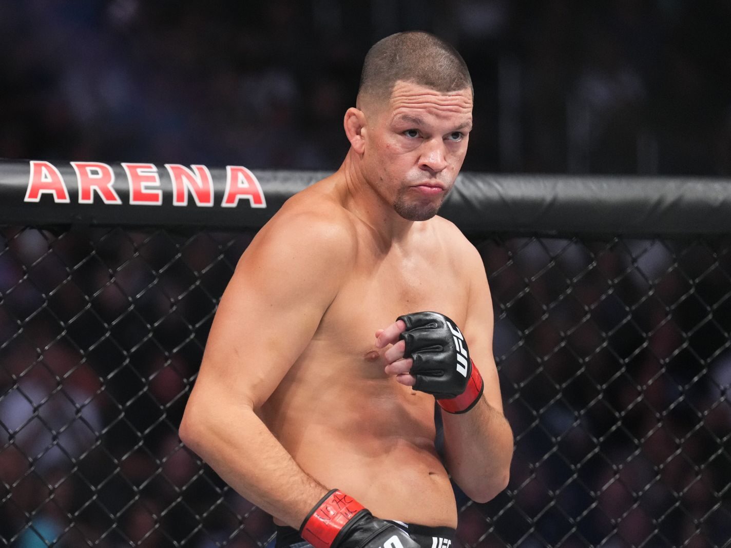 Nate Diaz mira alto após vitória no boxe, mas Kamaru Usman diminui expectativas